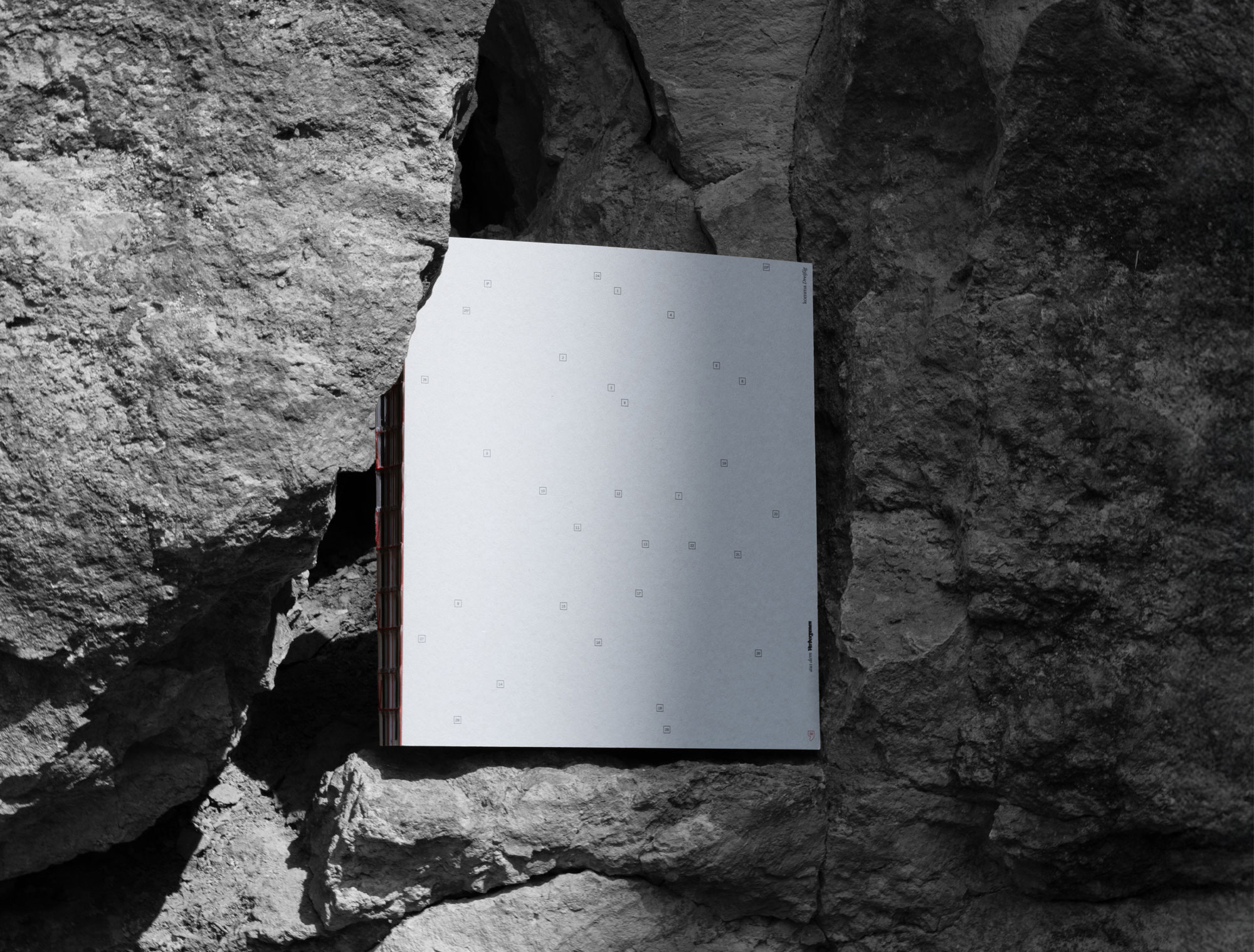 Cover of komma 30 anniversary magazine