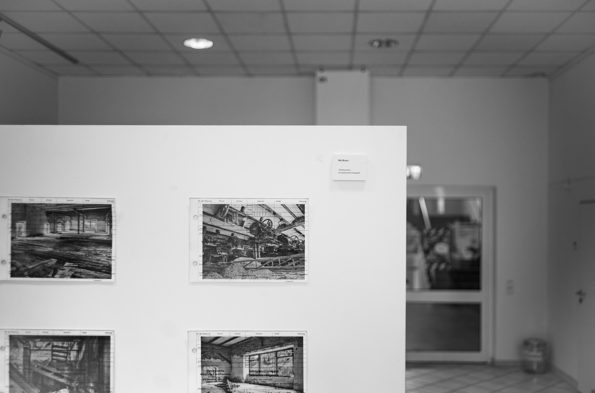 Detail of abandoned porphyry plant print