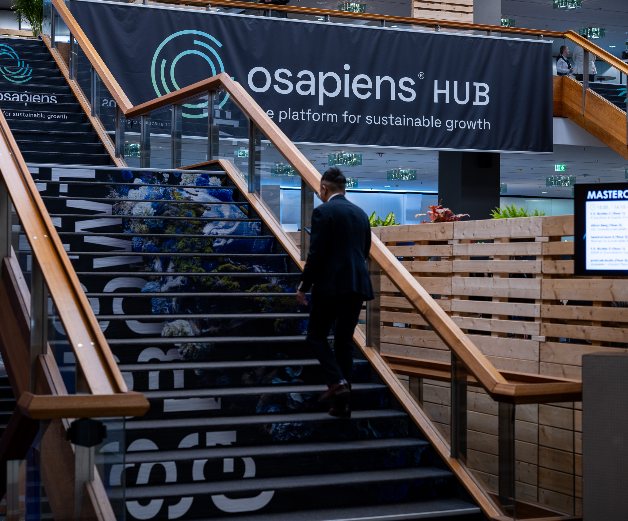 Event signage using SoS.25 visual system